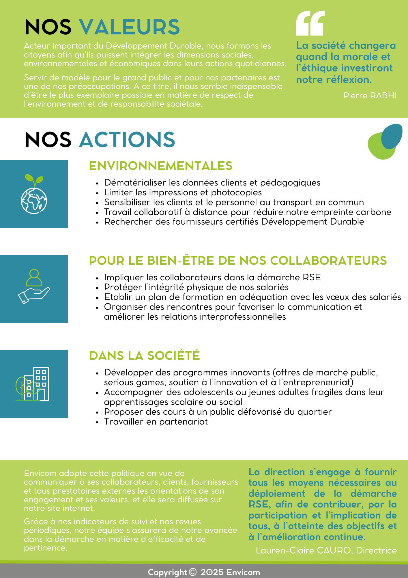 POLITIQUE RSE ENVICOM 2025 PAGE2
